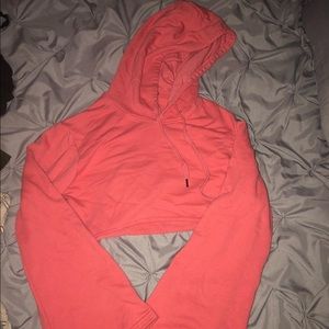 Crop top hoodie
